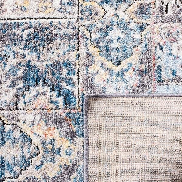 Safavieh 7 x 7 ft. Bristol Global Square Area RugCream & Grey - BTL363A-7SQ