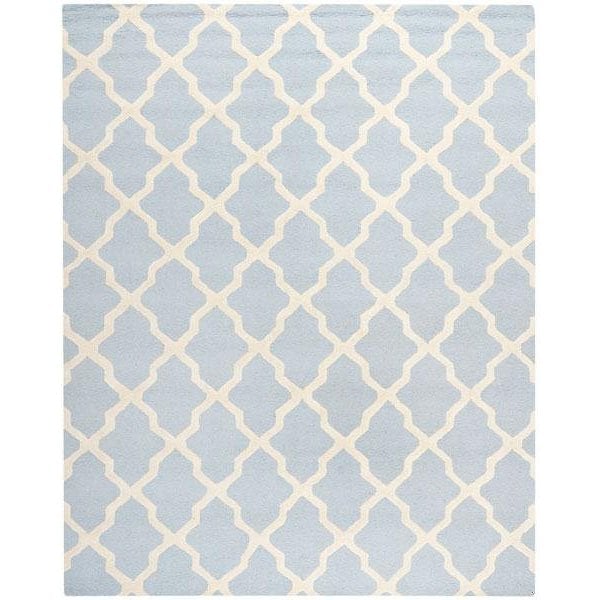 Safavieh 2 x 3 ft. Accent Transitional Cambridge- Light Blue and Ivory Hand Tufted Rug - CAM121A-2