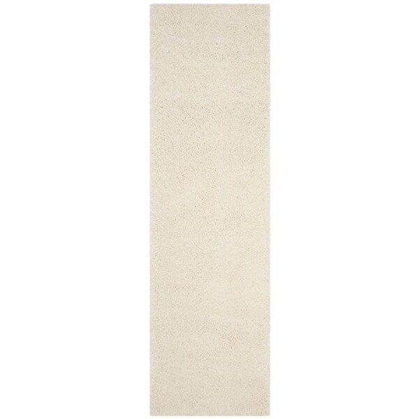 Safavieh 5 Ft.-1 In. X 7 Ft.-6 In. Colorado Shag Power Loomed Medium Rectangle Area Rug, Creme - CSG785A-5