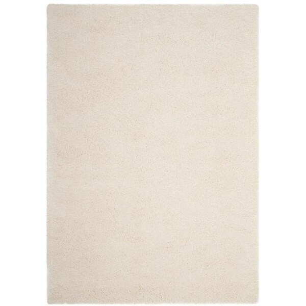 Safavieh 5 Ft.-1 In. X 7 Ft.-6 In. Colorado Shag Power Loomed Medium Rectangle Area Rug, Creme - CSG785A-5