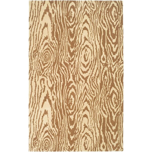 Safavieh 8 x 10 ft. Martha Stewart Tufted & Hand Loomed Large Rectangle Area Rug, Sequoia - MSR4534A-8