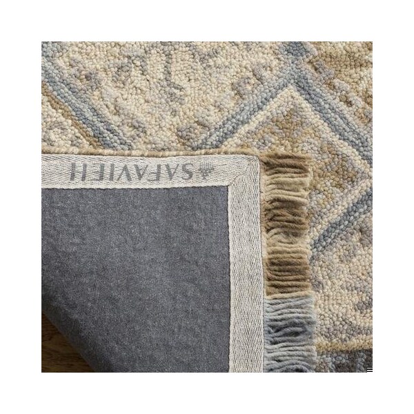 Safavieh Blossom Medium Rectangle Rugs, Beige and Light Blue - 4 x 6 ft. - BLM421A-4