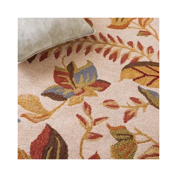 Safavieh 2 x 3 ft. Accent Country and Floral Blossom- Beige and Multi Hand Hooked Rug - BLM913C-2