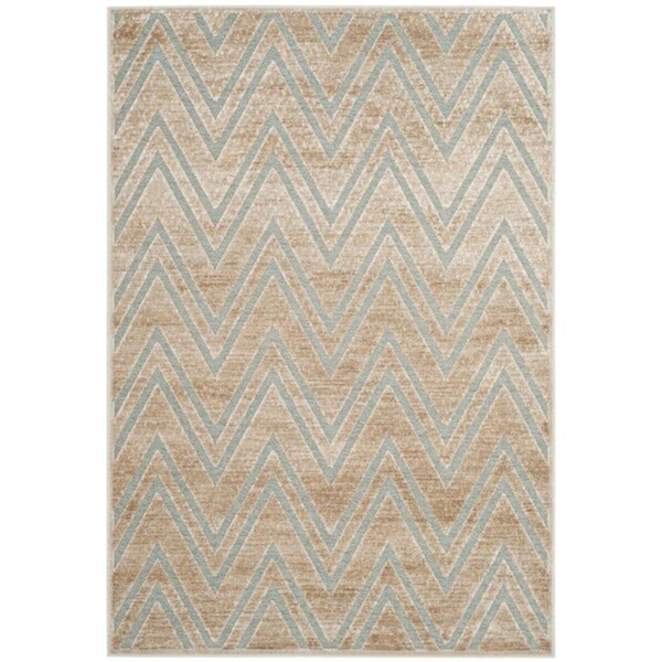 Safavieh Paradise Medium Rectangle Area Rug Stone & Aqua - 5 ft. 3 in. x 7 ft. 6 in. - PAR356-3470-5