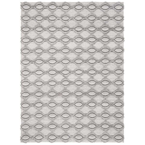 Safavieh 3 x 5 ft. Marbella Rectangle Hand Loomed Rug Grey & Charcoal - MRB601F-3