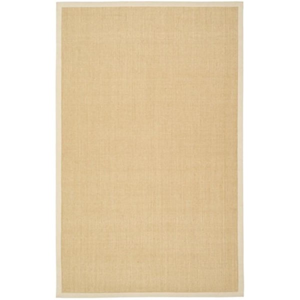 Safavieh Natural Fiber Power Loomed Runner Rug- Maize - Wheat- 2 ft. 6 in. x 4 ft. - NF441K-24