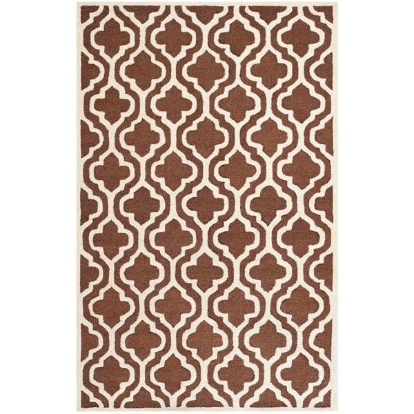 Safavieh Cambridge Accent Rug, Dark Brown and Ivory - 2 x 3 ft. - CAM132H-2