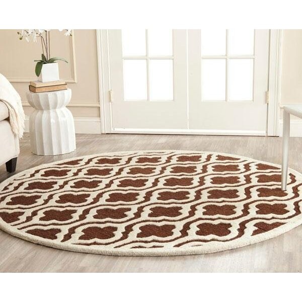 Safavieh Cambridge Accent Rug, Dark Brown and Ivory - 2 x 3 ft. - CAM132H-2