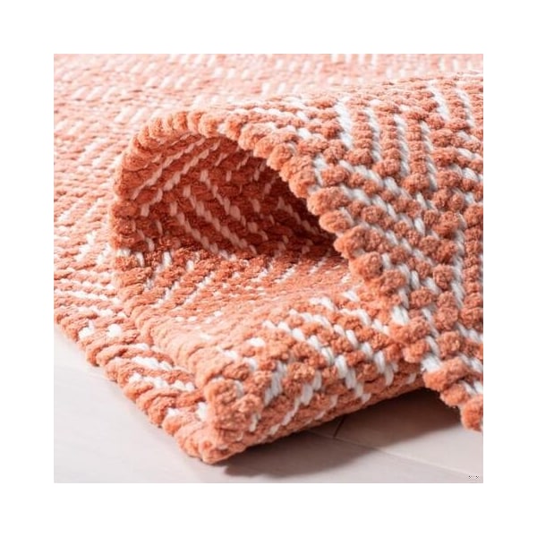Safavieh Boston Large Rectangle Rugs, Orange - 8 x 10 ft. - BOS680C-8