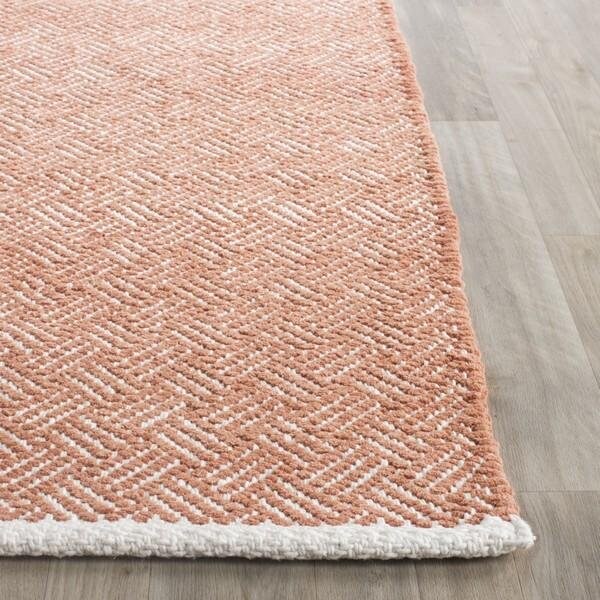Safavieh Boston Large Rectangle Rugs, Orange - 8 x 10 ft. - BOS680C-8