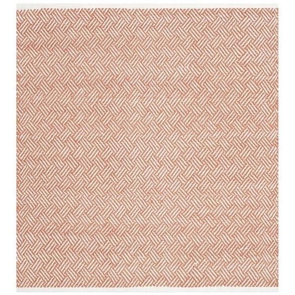 Safavieh Boston Large Rectangle Rugs, Orange - 8 x 10 ft. - BOS680C-8