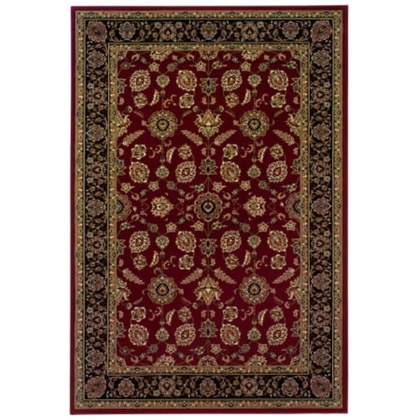 Sphinx By Oriental Weavers Area Rugs, Ariana 271C3 12X15 Rectangle - Red/ Black-Polypropylene - A271C3360450ST