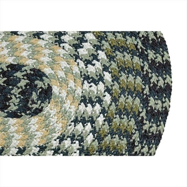 Better Trends Better Trends BRAL29HU Alpine Braided Rug; Hunter - 2 in. - BRAL29HU