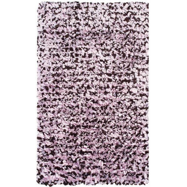 Manmade SHAGGY RAGGY PINK/BROWN AREA RUG 2'8'' x 4'8'' - MA696978