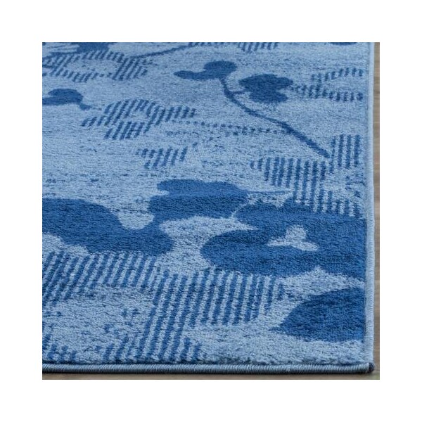 Safavieh Adirondack Power Loomed Rectangle Rug- Light Blue - Dark Blue- 2 Ft. 6 In. X 4 Ft. - ADR114F-24