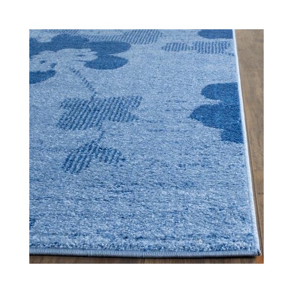Safavieh Adirondack Power Loomed Rectangle Rug- Light Blue - Dark Blue- 2 Ft. 6 In. X 4 Ft. - ADR114F-24