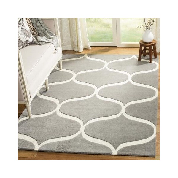 Safavieh Cambridge Accent Area Rug, Dark Grey and Ivory - 2 x 3 ft. - CAM730D-2