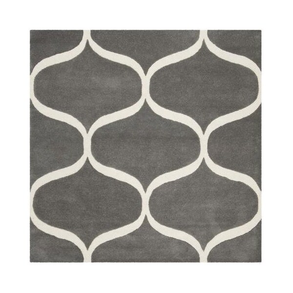 Safavieh Cambridge Accent Area Rug, Dark Grey and Ivory - 2 x 3 ft. - CAM730D-2