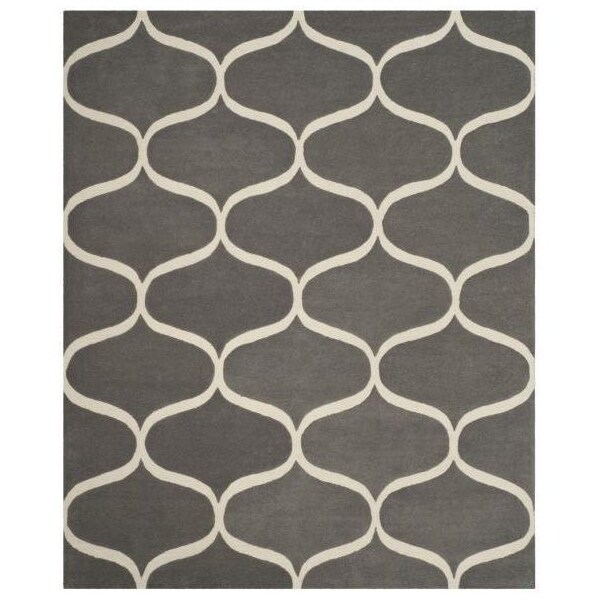 Safavieh Cambridge Accent Area Rug, Dark Grey and Ivory - 2 x 3 ft. - CAM730D-2