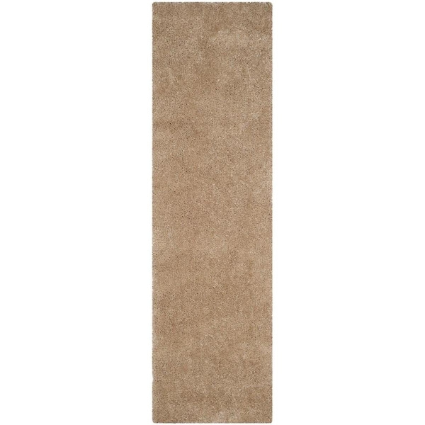 Safavieh 2 ft.3 in. x 8 ft. Toronto Shag Hand Tufted Runner RugBeige - SGTW711H-28