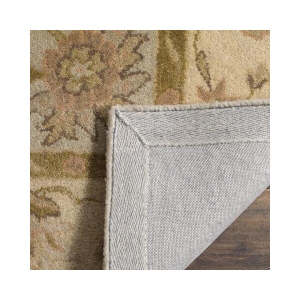 Safavieh Antiquity Hand Tufted Accent Area Rug, Light Grey and Beige - 2 x 3 ft. - AT62A-2