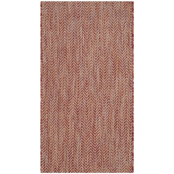 Safavieh Courtyard Accent Area Rug, Red and Beige - 2 x 3 ft. - 7 in. - CY8022-36521-2
