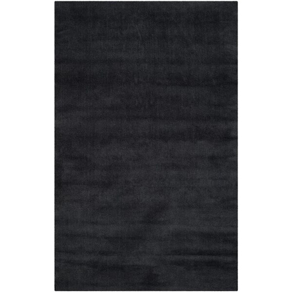 Safavieh 2 x 3 ft. Himalaya Hand Tufted with Backing Accent Area Rug, Black - HIM610C-2