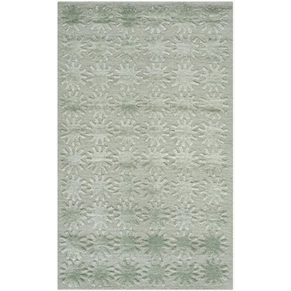 Safavieh 7 ft. 9 in. x 9 ft. 9 in. Large Rectangle Contemporary Martha Stewart Sky Hand Knotted Rug - MSR5432C-8