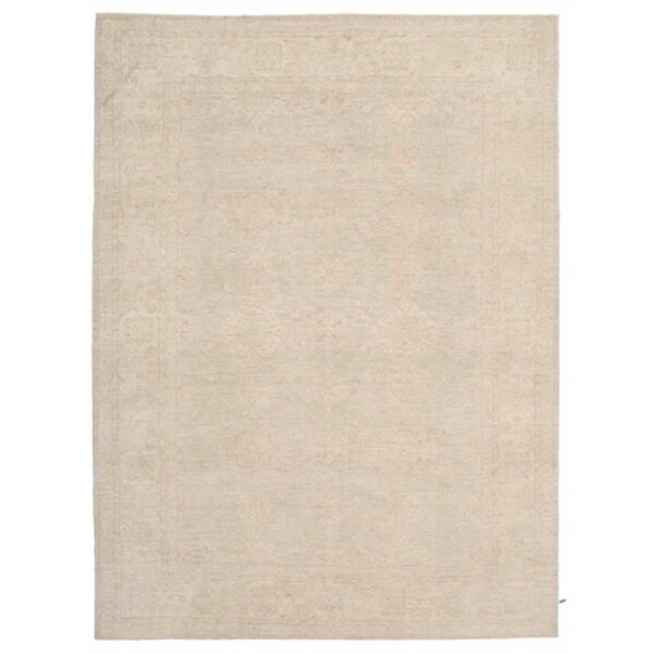Pasargad Home  Denver Hand-Knotted Grey Wool Area Rug- 8 ft. 9 in.  X 11 ft.10 in. - 45645
