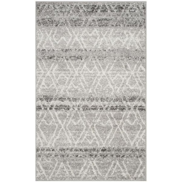 Safavieh Adirondack Runner Rug, Silver and Ivory - 2 ft. 6 in. x 8 ft. - ADR124B-28