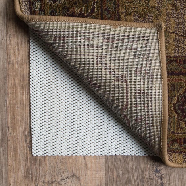 Homeroots 9 x 12 ft. Beige Non Slip Rug Pad - 384356