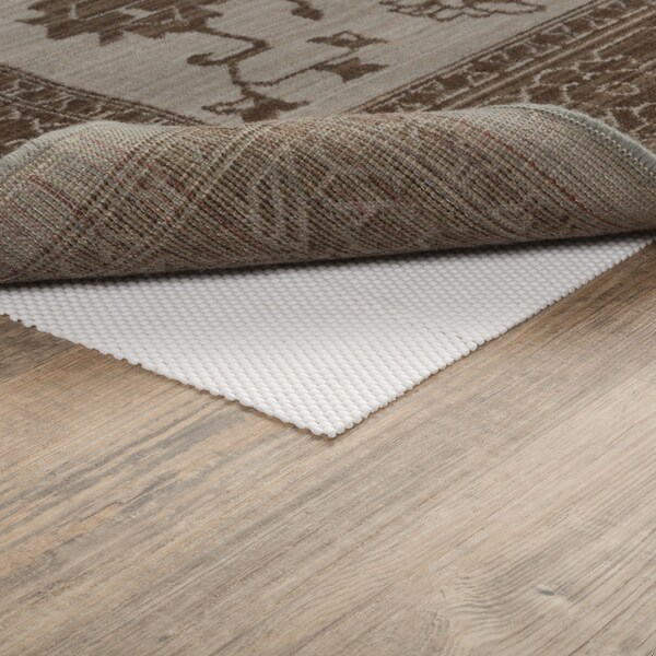 Homeroots 9 x 12 ft. Beige Non Slip Rug Pad - 384356