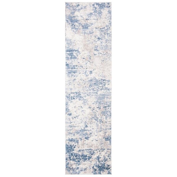 Safavieh 2 ft. 2 in. x 18 ft. Amelia 700 Runner Area Rug, Grey & Blue - ALA705F-218