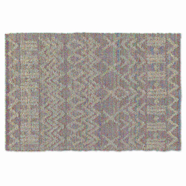 Baxton Studio Graydon Modern and Contemporary Multi-Colored Handwoven Fabric Blend Area Rug - 187-11851-ZORO