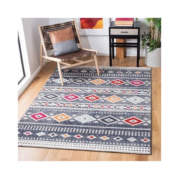 Safavieh Runner Adirondack Global Area Rug, Grey & Beige - 2 ft. -6 in. x 8 ft. - ADR221F-28