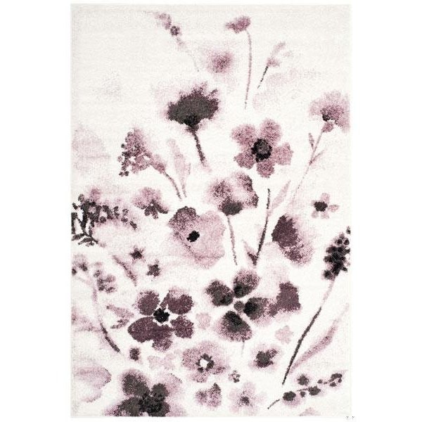 Safavieh Adirondack Runner Rug, Ivory and Purple - 2 ft. 6 in. x 8 ft. - ADR127L-28