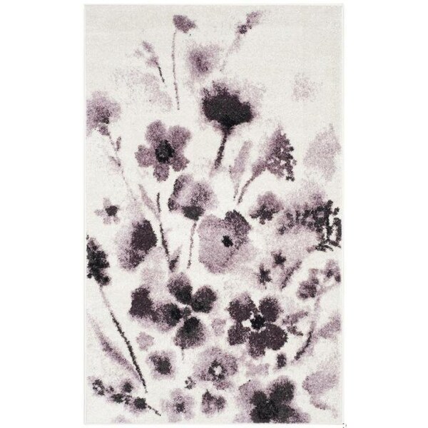 Safavieh Adirondack Runner Rug, Ivory and Purple - 2 ft. 6 in. x 8 ft. - ADR127L-28