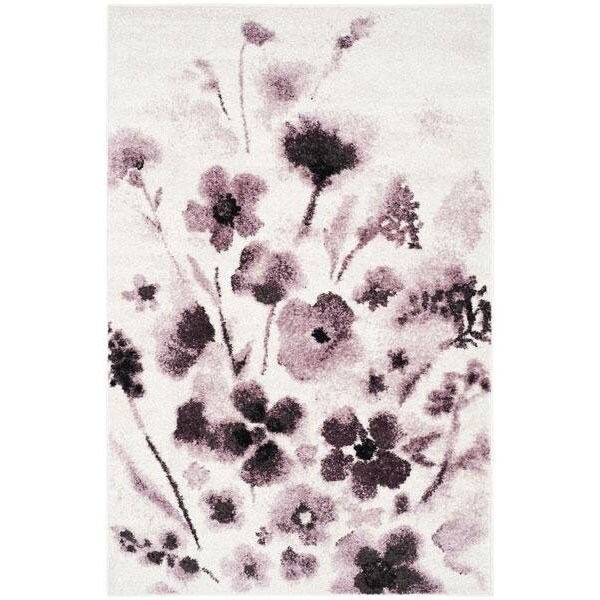 Safavieh Adirondack Runner Rug, Ivory and Purple - 2 ft. 6 in. x 8 ft. - ADR127L-28