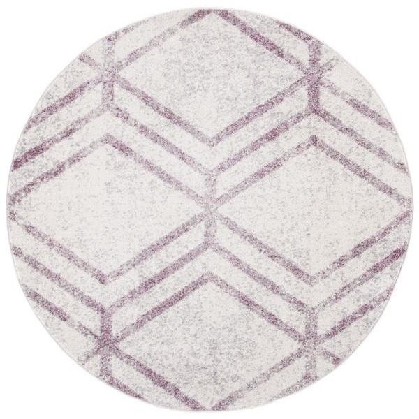 Safavieh 2 ft. 6 in. x 6 ft. Adirondack RugIvory & Plum - ADR253C-26
