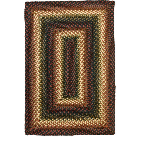 Homespice Decor Prescott Jute Braided Rug - 4 ft. x 6 ft. Prescott - 513564