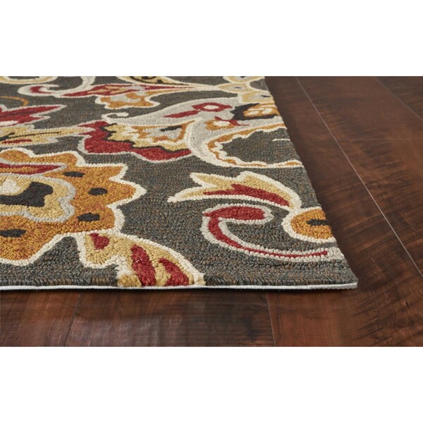 Homeroots 3 ft. 3 in. x 5 ft. 3 in. UV-Treated Polypropylene Taupe Area Rug - 353835