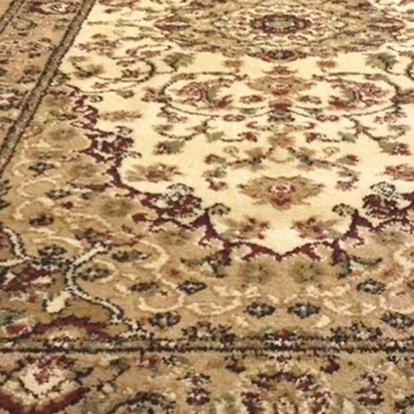 Flash Furniture Ivory 3' x 20' Traditional Persian Style Area Rug - NR-RGB401-320-IV-GG
