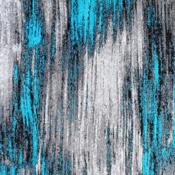 Flash Furniture Turquoise 5x7 Abstract Area Rug - ACD-RGTRZ863-57-TQ-GG