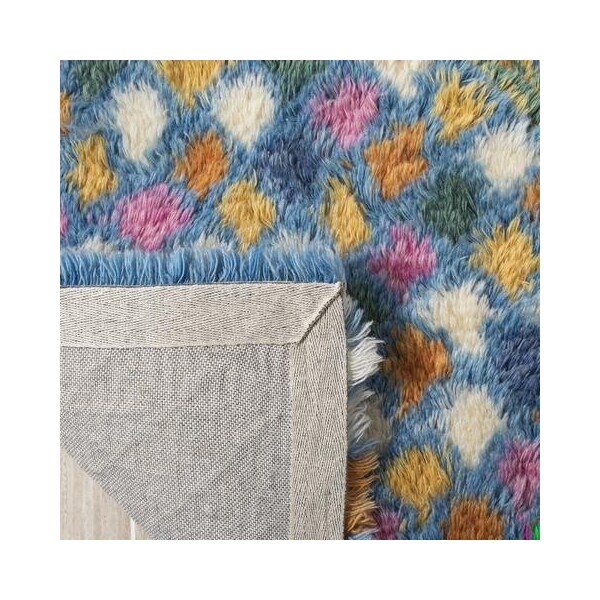 Safavieh Casablanca Contemporary Rectangle Hand Tufted RugsIvory & Blue 4 x 6 ft. - CSB750A-4
