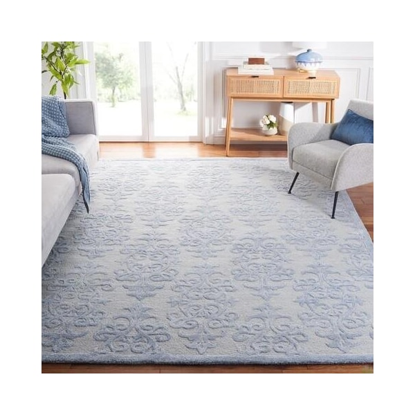 Safavieh Bella Small Rectangle Rug, Blue - 2 ft. - 6 in. x 4 ft. - BEL127A-24