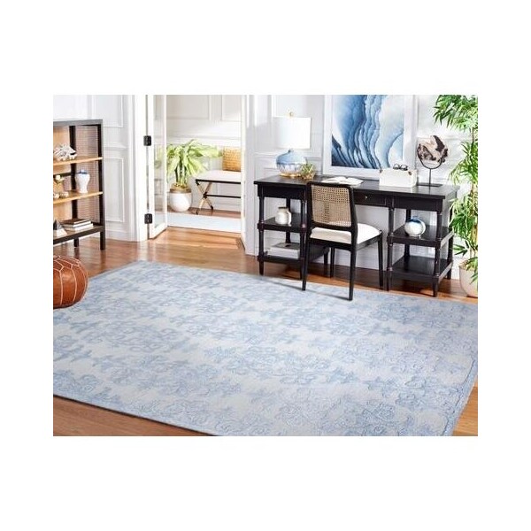 Safavieh Bella Small Rectangle Rug, Blue - 2 ft. - 6 in. x 4 ft. - BEL127A-24
