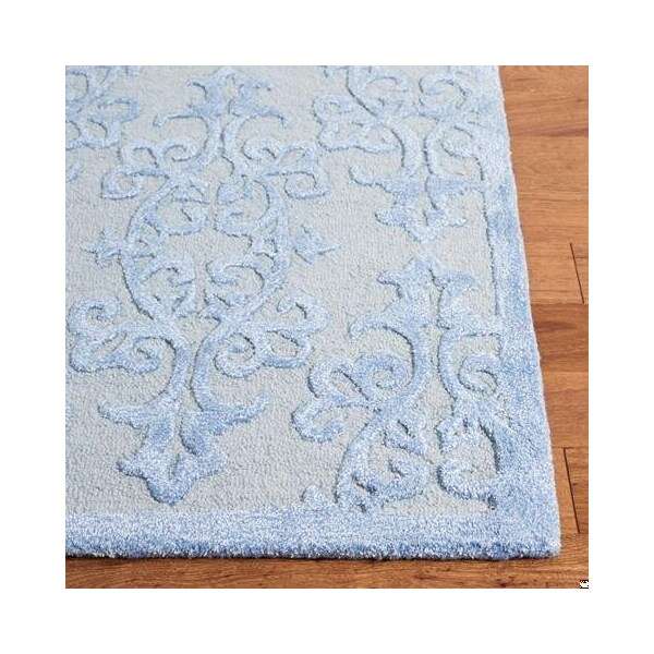 Safavieh Bella Small Rectangle Rug, Blue - 2 ft. - 6 in. x 4 ft. - BEL127A-24