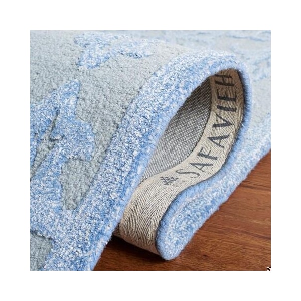 Safavieh Bella Small Rectangle Rug, Blue - 2 ft. - 6 in. x 4 ft. - BEL127A-24