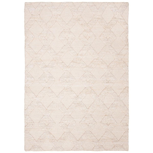 Safavieh 4 x 6 ft. Natural Fiber Hand Woven Rectanglar Rug Ivory - NF576A-4