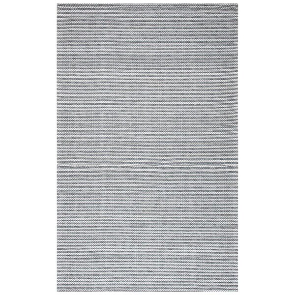 Safavieh 6 x 6 ft. Marbella Contemporary Square Flat Weave Rug - Charcoal & Ivory - MRB392H-6SQ